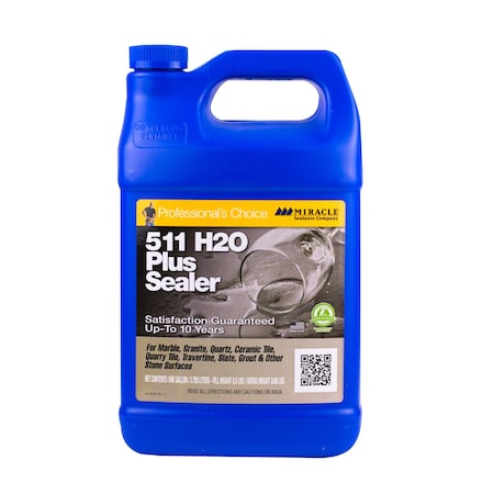 Miracle Sealants Gallon, Transparent, H2O Plus H2OPLGAL4